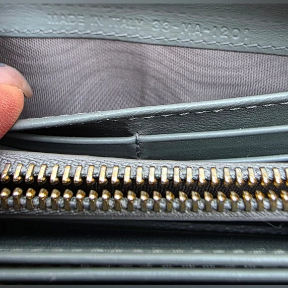 Lady Dior Cannage Quilted Zip Around Wallet, Patent Leather, COA - Picture 7 of 7